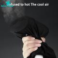 Green Home Helmet Liner Hat Moisture Absorption Summer Bicycle Hat with Glasses Hole. 