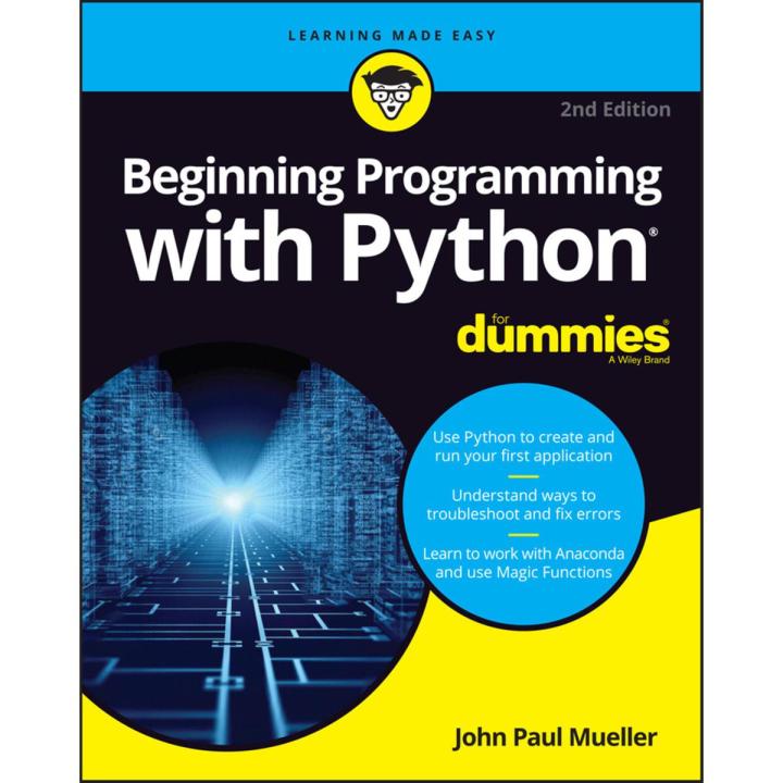 Beginning Programming with Python for Dummies (John Paul Mueller) PDF Printed