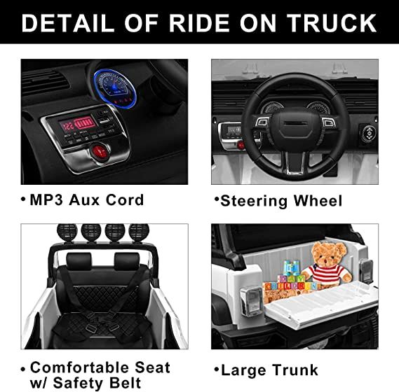 Kids%20Electric%20Car%20Ride%20on%20Cars%20Trucks,%20Battery%20Powered%20Car%20for%20Kids,12V%20Motorized%20Vehicles%20w/%20Parental%20Remote%20Control,%20LED%20Lights,%20MP3%20Player,Safety%20Belt,%20-%20Image%205