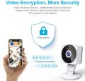 Wifi IP Security Camera,ZZCP HD 1080P Wireless Nanny Cam Home Surveillance camera with Two-Way Audio,Night Vision,Motion Detection and Phone App,Indoor CCTV Camera for Baby/Elder/Pet/Dog Monitor UK IMPORT. 