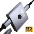 NIERBO 2 in 1 Out HDMI Bidirection Switch 4K@60Hz Splitter Switch Bidirectional HDMI Switcher Manual HD Hub for PC Xbox PS5/4/3. 
