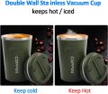 380ML/510ML Heat Preservation Coffee Mug Stainless Steel Travel Portable Mug Coffee Milk Cup Vacuum Flasks Thermos Cup. 