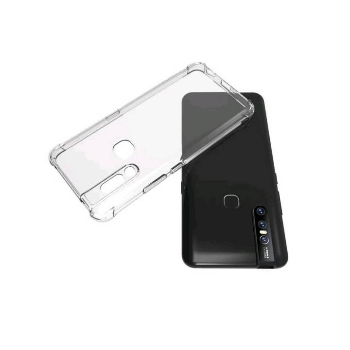 V15 Anti Shock Bumper Soft  Back Cover