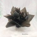 Mother's Day Flower Bouquets Wrapping Paper 20 Sheets Black. 