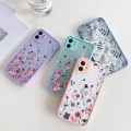 Hand Painted Phone Case For iphone X XS MAX XR Flower Cover Hard Shockproof Case For iPhone 6s 7 8 Plus SE 2 13 12 11 pro MAX. 