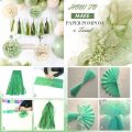 Baby Party Decoration Boy Girl, Green Gold Baby Shower Decoration. 