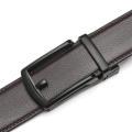 Business Vintage belt Stylish High quality Luxury Men's belt Fashion 120cm cowhide leather belt for Office attire. 