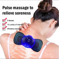 Mini Electric Neck  Butterfly  Massager Butterfly Body Massager Men & Women High Quality Massager  LCD Display USB Rechargeable Muscle Pain Relief Massage machine. 