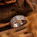 Irish Crazy Celtic Knot Square Vintage Ring Men||||||||||||'s Fashion Punk Hip Hop Jewelry Gift. 