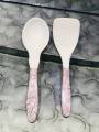 Spoons / Rice & Curry Spoons / Set of 2 Dish & Donga Serving Spoons (1 Rice Spoon + 1 Salan / Curry Spoon). 