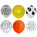 Jungle Animal Print Balloons Jungle Safari Animal Balloons Tiger Leopard Cow Zebra Balloons for Jungle Safari Theme Party Decorations Jungle Birthday Party Decorations. 