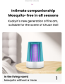 New Electric Mosquito Killer Lamp - USB Powered Portable Insect Flying Trap - Insect Killer Repellent Pest Control Lamp - Mosquito Killler LED Lamp Kills Insects. 