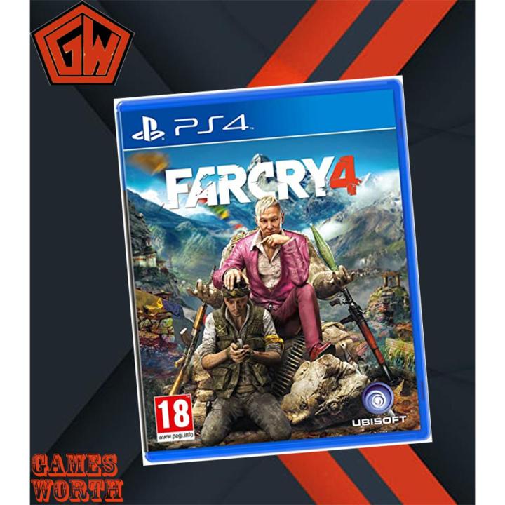 PLAYSTATION 4 DVD FAR CRY 4 PS4 GAME