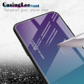 Protect Cover For Samsung Galaxy A33 5G case Gradient Tempered Glass Protector Phone Cases for Samsung Galaxy A33 5G Back Cover. 
