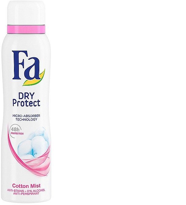 Fa Deodorant Spray Aqua (Blue) Aquatic Fresh  & Floral Protect Poppy & Bluebell Mix Fregrance Available