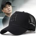 Big Head Plus Size Men's Hat Baseball Cap for Male 2024 Summer Sports Hat Hip Hop Breathable Mesh Trucker Hat Hard Structure. 