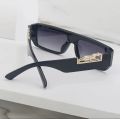 Jaguaar Decorated Arms Rectangle Sunglasses for Men and Women | Vintage Rectangular Sunglasses Men Women SUnglasses. 