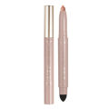 Make-up: NOVO Double-ended Eyeshadow Pencil, Smudge Brush, 2-in-1 Brightening, Contouring, Lying Silkworm, Pearlescent Matte, Fine Glitter Eyeshadow Stick. 