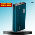 Zero® Lumin L-200 Power Bank 20000mAh 22.5W Fast Charging PowerBank | QC 3.0 Powerbank | USB-C Input/Output Powerbank  | Built-in Cable Powerbank | Aluminum Body Powerbank | Portable Powerbank  | Fast Charge Power Bank for Android & IOS. 