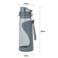 600 ml  Plastic Sports Water Bottle Cup Creative Portable Leak-proof Student Kids Bottle - Imported China Size (22 X 7.5 X  5.5 CM ). 