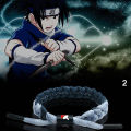 Naruto Men's Bracelet Vintage Anime Fashion Braided Handmade Rope Wrap Bangles Male Gift. 