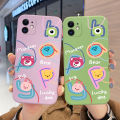 chenyyka For iPhone 6 Plus Case Thin New Design Case Side Phone Case Square Edge Silicone Casing Happy Bear Dog Full Back Cover Camera Cases Shockproof Protection Softcase. 