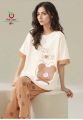 Cute Teddy Bear printed Night Wear For Women & Girls, Nightdress for girls, nightsuit for women and girls. 