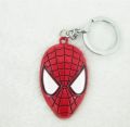 SpiderMan Mask Metal Keychain Avengers Spider man Logo Key Chain. 