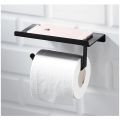 Wall Mount Kitchen Tissue paper Roll holder Organizer With Mobile Rack Shelf. 