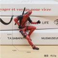 06 Marvel Deadpool Action Figures Mini Doll Car dashboard, desktop, CPU tower Decoration Collectibles. 