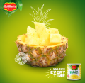 Pineapple Tidbits 100 % Juice Can Uses in Regular Home Perfect for Making Juice Salad and Fruit Cake Fruit Chat 432 Gram. 
