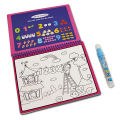 Magic Water Color Drawing Book For Kids Big Size Water Coloring Books With Pen Painting Board Gift For Girls Boys Educational Toys Birthday Gift for Children Drawing Toy My First Paint With Water Activity Books Set ABC Letters & Zoo Animals. 