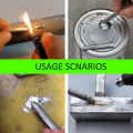 Soldering Aluminum Welding Sticks Low Temperature Aluminum Welding Rods Easy Melt Sticks for Welding Welding Supplies. 