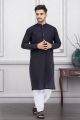 Zarf Aswad Black Summer Kurta. 
