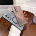 For Magsafe Case For OnePlus 9 Pro OnePlus9 Pro 5G Magnetic Wireless Charge Matte Hard Back Cover Phone Case. 