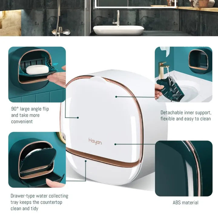 Brand%20Bytes%20Waterproof%20Soap%20Dish%20with%20Drainage%20Box,%20Adhesive%20Soap%20Dish,%20Wall%20Mounted%20Drain%20Soap%20Box%20with%20Flip%20Lid%20Waterproof%20Sponge,%20NO-Drilling%20Soap%20Dish%20Holder%20for%20Bathroom%20-%20Image%205