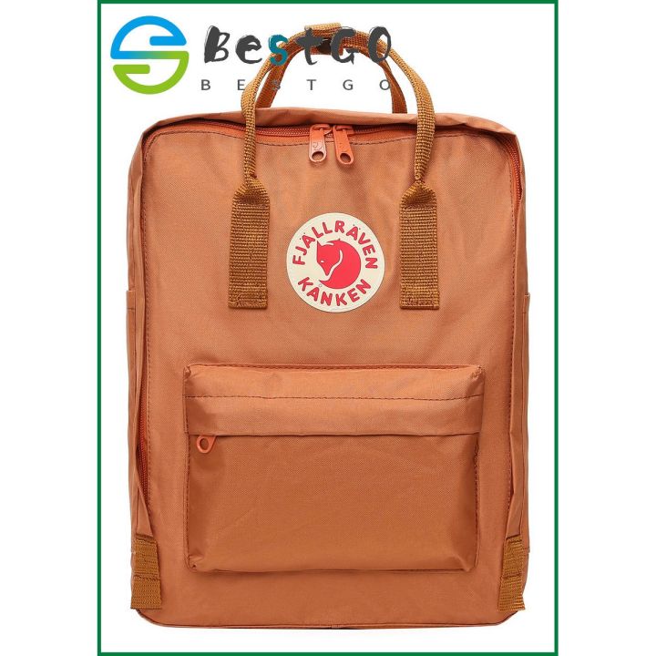 Fjallraven Kanken BACKPACK Classic Men Women Outdoor Shoulder Bag Backpack School bag 16L (Give a beautiful gift feed 1pcs)