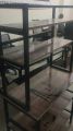 5-shelf Kitchen Bakers Rack with Hutch Industrial Microwave Oven Stand Free Standing Kitchen Utility Cart. 