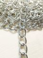 1 Yard 10mm Premium Quality Chain for Handmade Jewelry and DIY Crafting | Silver-Plated Curb Chain for Crafting Jewelry | Purse Clutches Cross Body Bags Chain. 