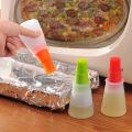 Silicone Cooking Oil Bottle with Basting Brush. 