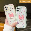 chenyyka For OPPO A57 2016 OPPO A39 Case Fashion Bow New Design Patten Colorful Lovely Cream Wave Border Soft Clear Shockproof Phone Cases Creative Camera Transparent Casing Simple Gentle Protective Cover. 