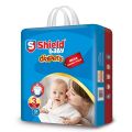 Shield Diaper Mega Bachat Pack Medium (62-Diapers, 04-09Kg). 