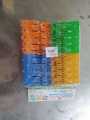 Pack of 20 Clothes Plastic Clippers. 