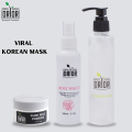 Original Organics Orior Viral Korean Mask | Rice Powder | Aloe Vera Gel | Rose Water | Pack of 3 | Best Viral Korean Rice Face Mask Online in Pakistan | Glass Skin. 