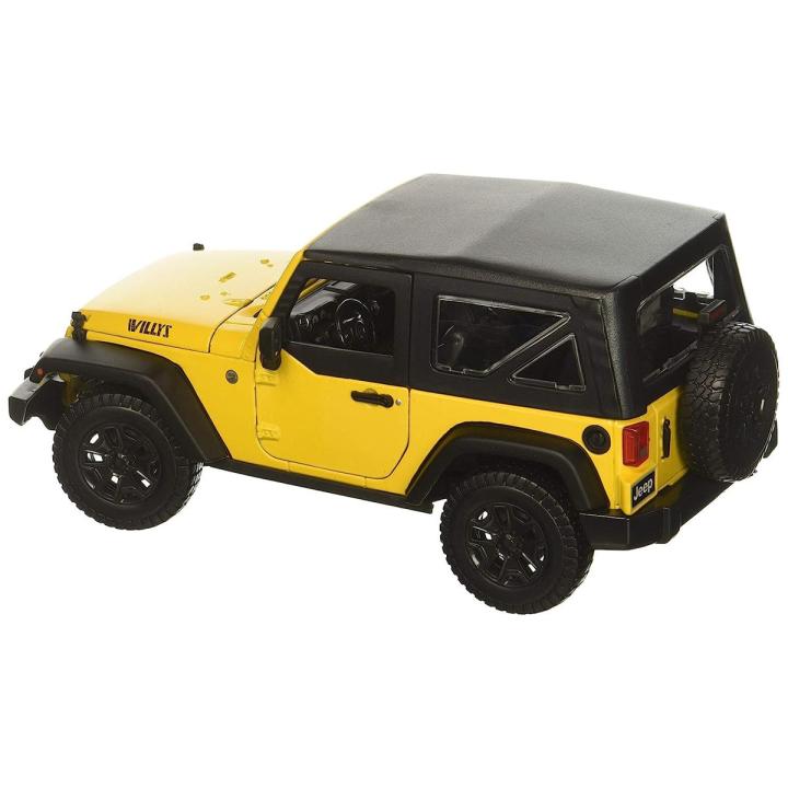 Maisto 1:18 Jeep Wrangler 2014 Modal Car