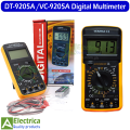 Digital DT/ VC-9205A Multimeter LCD AC/DC Ammeter Resistance Tester Meter DT9205A / VC9205A by Electrica. 