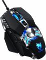 T wolf RGB Mechanical Gaming Mouse Adjustable 7000 DPI | T-Wolf Wolf Warrior Gaming Mouse V10 | For Windows XP, Vista, Windows 7, Windows 8 MAC | Marco Programming Gaming Mouse USB Wired 6400DPI 135G PUBG COUNTER STRIKE. 