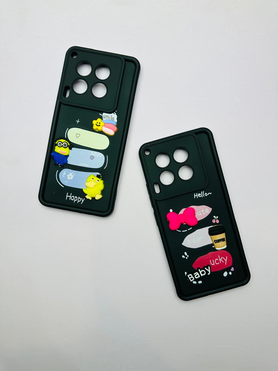 Lahore Mobile Case for Tecno Camon 30 Girls Back Cover - Luxerey Back Cover - Creative Lovely 3D Doll - Tecno Camon 30 Dolls Case 5