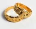 ONE Golden colour ring challa for girls and woman. 
