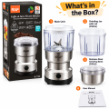Blander - Grinder - Electric Grinder - Electric Blender - Coffee Grinder - 2 in 1 Grinder And Blender - Nuts Grinder - Masala Grinder - RAF 2 In 1 Coffee And Juice Blender - 300W Blender And Juicer - Stainless Steel Grinder - Multipurpose Grinder. 